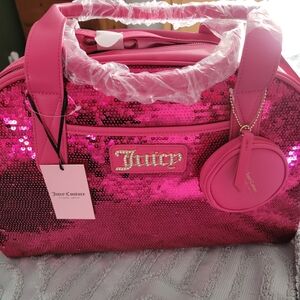 Juicy couture sequins weekend bags